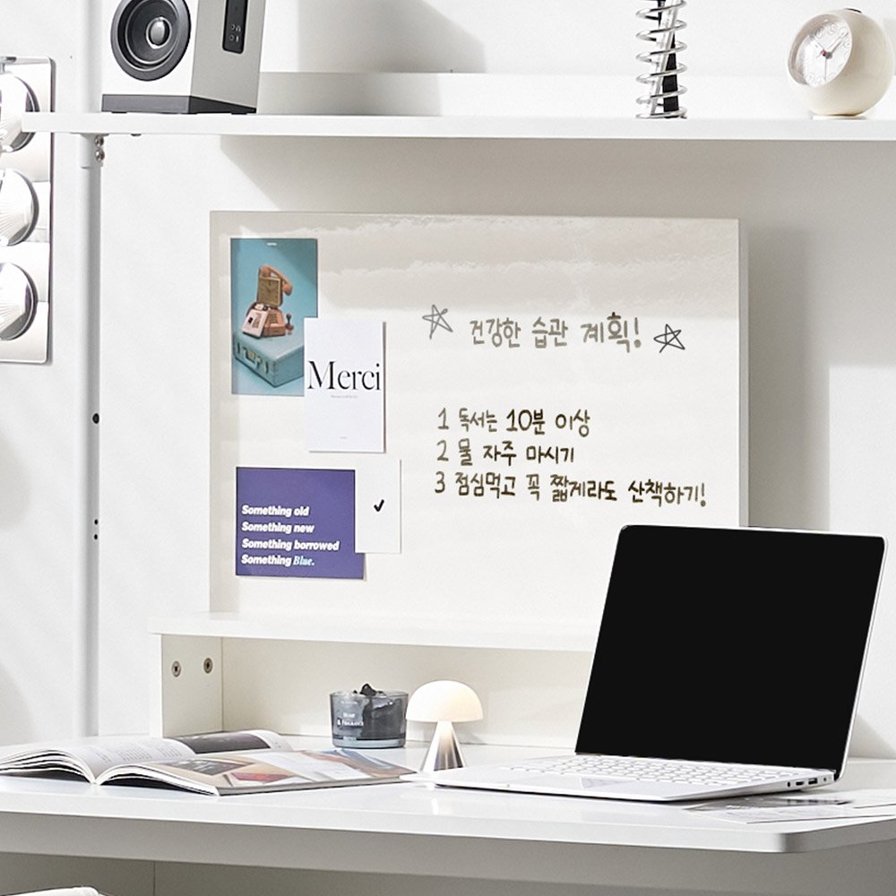 필웰 무노 메모보드 겸 파티션 600, 화이트 + 메이플 상세 이미지 2