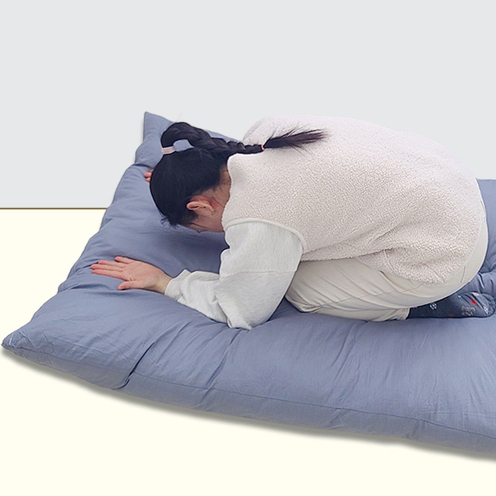 108배 대형 불교 절방석 70x110 96x120, 그레이할인 상세 이미지 1