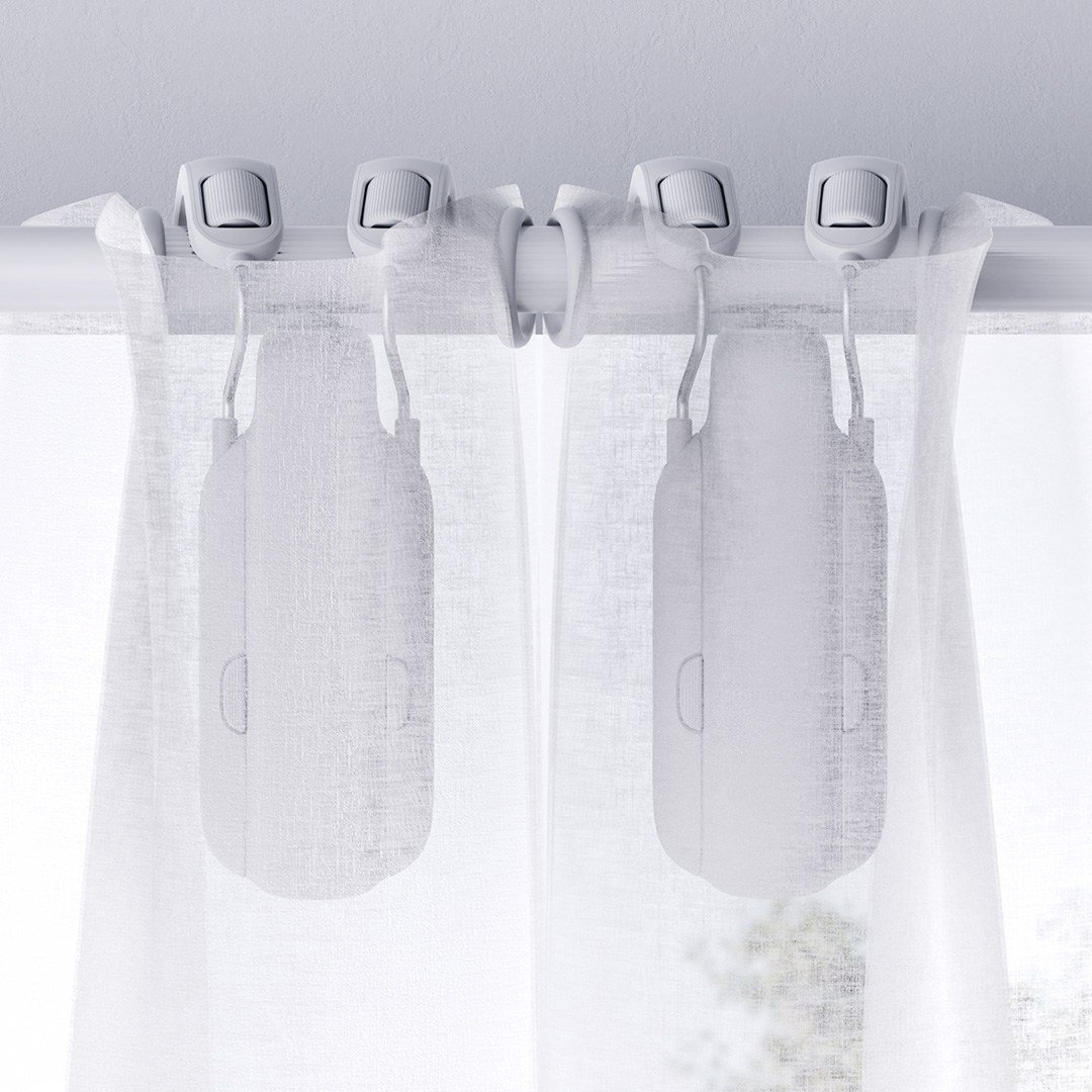 스위치봇 전동커튼 버전3 봉형 42 x 51 x 173 mm, 화이트, 1개 상세 이미지 1