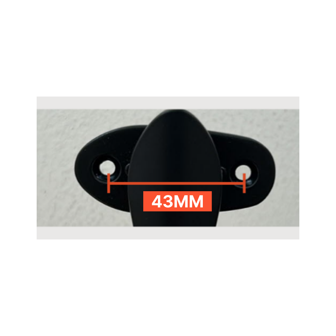 (A=4.3CM) (B=3.5CM)폴딩도어핸들 / 폴딩도어손잡이 / 폴딩핸들 DHC - model, 1개 상세 이미지 1