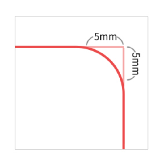 예피아 PVC 모서리 라운딩 매트, 투명, 90cm x 40cm x 1mm, 1개 상세 이미지 2