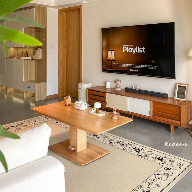 Radearl 고급스러운 빈티지 프렌치 워셔블 러그 양모터치 거실 카페트쿠폰할인 상세 이미지 2