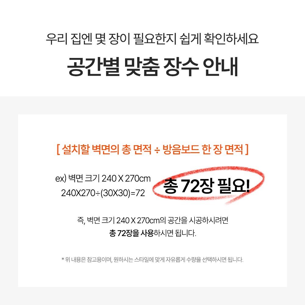 베라스코 자석형 현관문 방음재 방음판 2in1 접착식 30 x 30cm, 그레이, 24개 상세 이미지 2