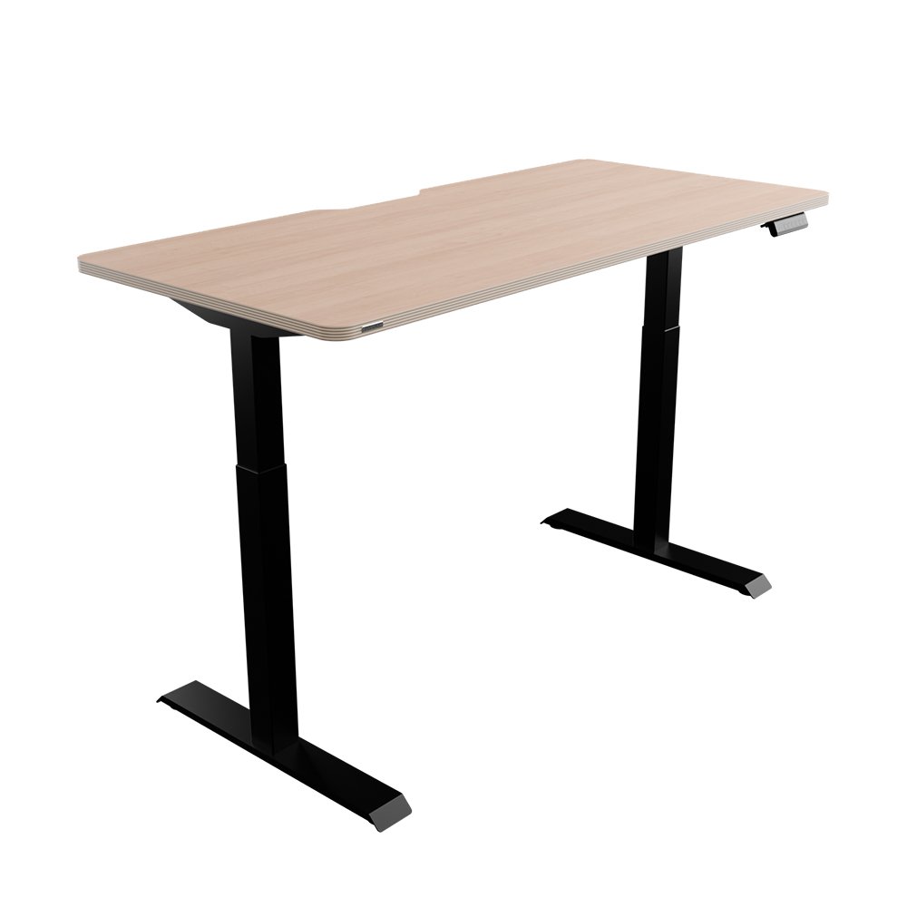 핏쳐 고강도 듀얼 스퀘어 프레임 전동식 모션데스크 E2, 오크, 1800mm, 화이트할인· 13:08:16 상세 이미지 2
